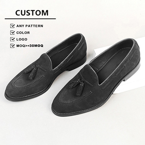 <span class=keywords><strong>Mocasines</strong></span> de Cuero Genuino para <span class=keywords><strong>Hombre</strong></span>, Estilo Nuevo, Casuales de Negocios, con <span class=keywords><strong>Borlas</strong></span>, para Caminar - Product Image 1