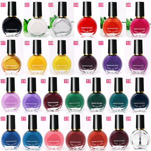 26-Color UV Gel Nail Art Enhancement Printing Oil 10ml Non-Toxic CE Certified Easy-to-Use Print-on-Nail Technology - Product Image 3