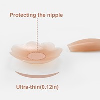 Vente en gros de couvre-mamelons en silicone populaires et réutilisables couvre-mamelons lavables et durables pour femmes