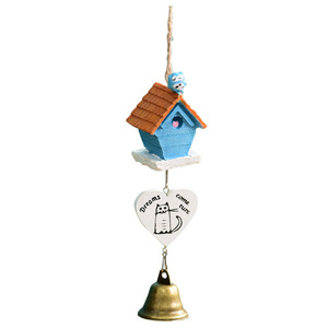 Nuovo Campanello a Vento Moderno Minimalista in Resina a Forma di Drago, Decorazione per Stanza, Ciondolo per Auto, Gatto Cartone Animato, Regalo di Compleanno, Bambola Portafortuna da Balcone - Product Image 5