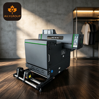 Imprimante DTF Hoson stable 600 mm entièrement automatique avec têtes d'impression Epson I1600 I3200 pour le transfert thermique sur vêtements