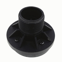 Yicheng Pièces d'enceinte audio professionnelle Super Tweeter, Unité de compression à diaphragme phénolique métallique 25,5 mm (1 pouce) H2501 8 Ohm