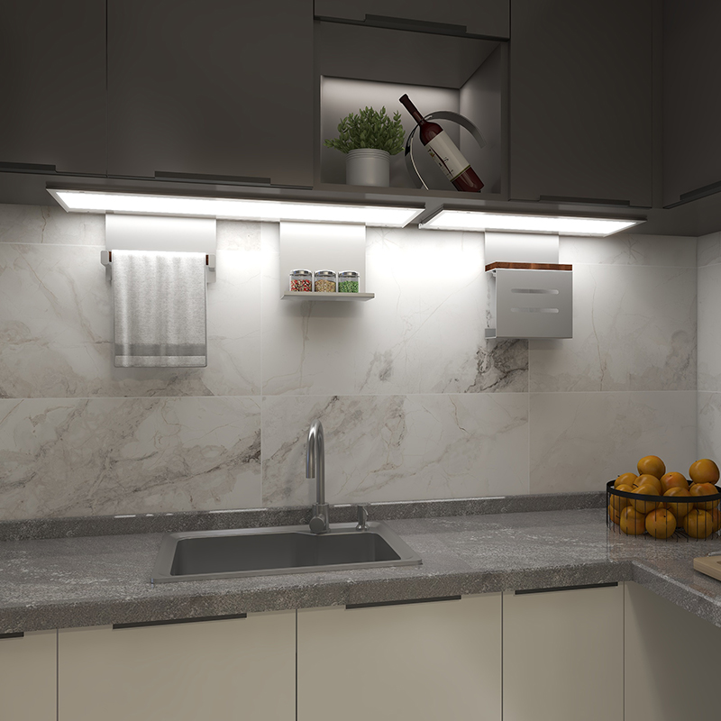 Jedver Светодиодная панель поверхностного монтажа L * 246*14 мм с подметанием вкл/выкл Профессиональный 12 в освещение для кухонного шкафа