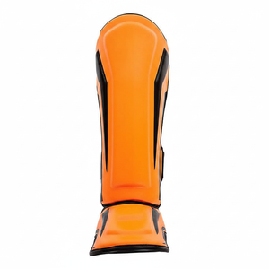 Eagle View MMA Muay Thai Kickboxing, Espinilleras con Protección de Empeine Elástica, Almohadillas de Protección Integral, Calentadores de PU para Entrenamiento de Boxeo - Product Image 2