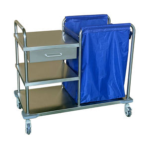 <span class=keywords><strong>Chariot</strong></span> à <span class=keywords><strong>linge</strong></span> multifonctionnel en acier inoxydable YFQ-L08 <span class=keywords><strong>chariot</strong></span> à <span class=keywords><strong>linge</strong></span> d'hôpital - Product Image 1