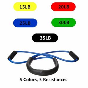 Libenli Vente en gros Bande de résistance pour <span class=keywords><strong>boxe</strong></span> ombre à 5 niveaux en caoutchouc, équipement d'entraînement de vitesse et de traction - Product Image 4