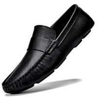 Chaussures en cuir tendance pour toutes les saisons, chaussures blanches décontractées à semelle souple grande taille, chaussures en cuir antidérapantes pour le travail en extérieur