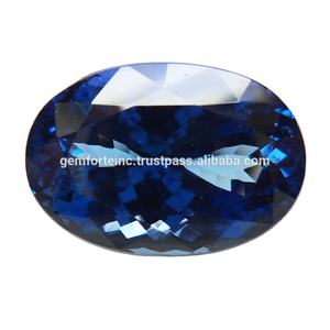 Piedra preciosa de corte suelto de tanzanita, piedra preciosa natural calibrada facetada ovalada, piedras de nacimiento sueltas semipreciosas de alta calidad OEM - Product Image 2