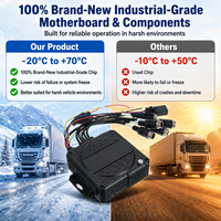 Mini Sistema de Cámara MDVR para Vehículos de 4 Canales, 1080P AHD, Compatible con 4G/GPS/Wi-Fi, para Autobuses, con BSD, ADAS y DMS