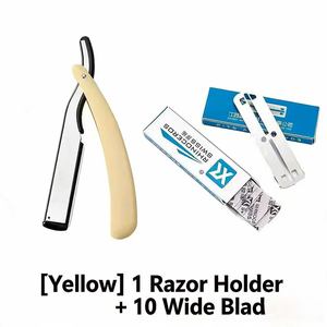 Navaja de peluquería, raspador, navaja tradicional para cortar el cabello, navaja de afeitar, navaja de afeitar manual, navaja de afeitar con cuchilla - Product Image 6