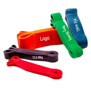 Ensemble de <span class=keywords><strong>4</strong></span> bandes de résistance longues en latex pour exercice de mobilité robuste pour l'étirement de la dynamophilie - Product Image 3