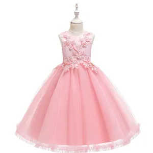 199 Kids Dresses Wholesale Children Frock Design Baby Girls Birthday Party Dresses For 10 Years Old