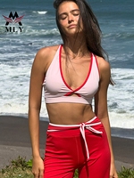 Bestseller Baumwoll-Yoga-Set Schnelltrocknender Sport-BH Hochtaillierte Leggings Damen Workout-Sets Dehnbare Pilates-Kleidung