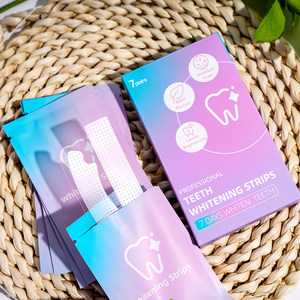Oral beyaz toptan özelleştirme yüksek kaliteli ev kullanımı hp nane kuru diş beyazlatma şeritleri ev kullanımı uygun - Product Image 5