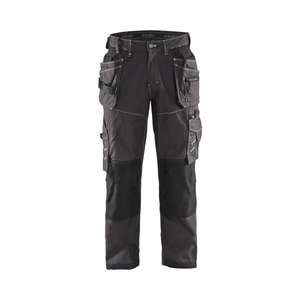 BLAKLADER - 196111469899C62 Pantalones Craftsman X1900 NYCO Gris oscuro/Negro-PANTALONES DE TRABAJO EAN 7330509424896 PANTALONES DE TRABAJO DE CARGA - Product Image 1