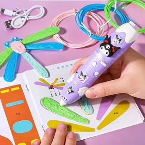 <span class=keywords><strong>Disegno</strong></span> giocattoli illuminazione 3D pittura penna 3D educativo stampa penna bambini <span class=keywords><strong>disegno</strong></span> giocattolo di controllo penna - Product Image 4