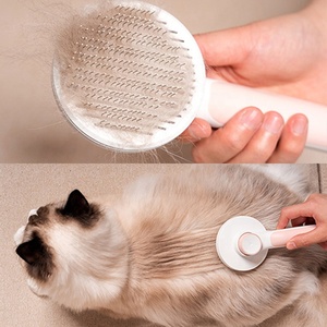 หวีกำจัดขนสัตว์เลี้ยงแบบใช้ซ้ำได้ KingHon สำหรับสุนัขและแมว แบบพกพา - Product Image 3