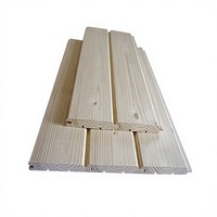 Fabricant de panneaux de sauna en pin blanc finlandais et en épicéa, fourniture directe, panneaux muraux en bois massif, poutres de plafond, bois FY-SLB01