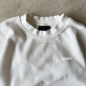 Custom Thermal Long Sleeve <b>Shirt</b> Men Blank Plain 100% Cotton Oversized Boxy Drop Shoulder <b>Waffle</b> Thermal Long Sleeve <b>Shirt</b> - Product Image 2