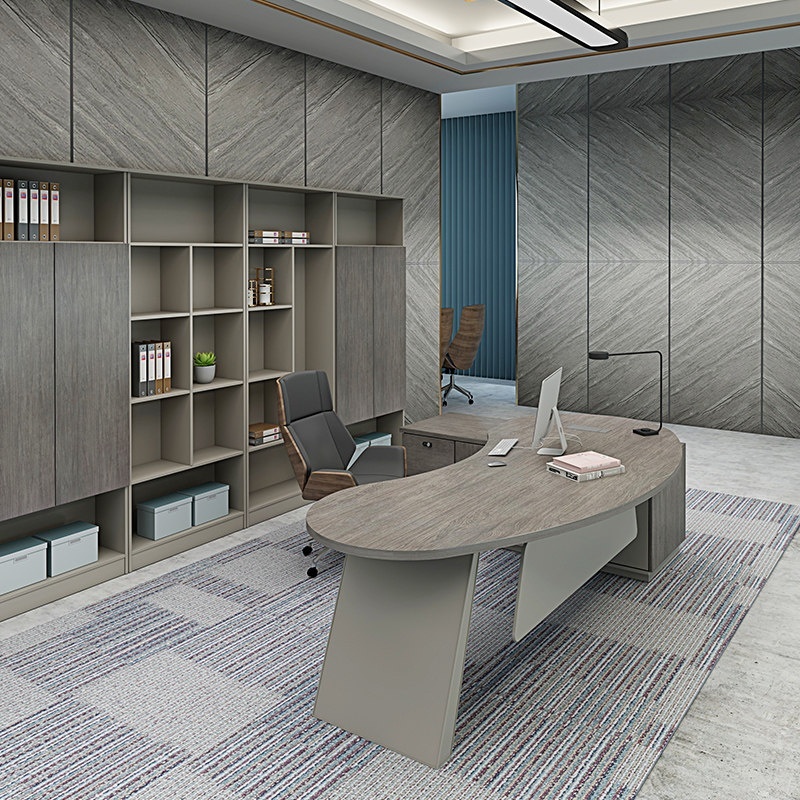 Painted Paint Boss s Office Desk