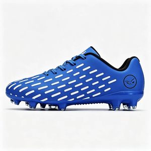 <span class=keywords><strong>Scarpe</strong></span> da <span class=keywords><strong>Calcio</strong></span> FG in <span class=keywords><strong>Pelle</strong></span> Sintetica con Tacchetti Antiscivolo per Erba Artificiale, Allenamento e Partite, Personalizzabili ODM OEM - Product Image 2