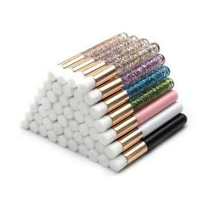 Printed Mousse Brush Single Makeup Brush for Eyelash Extension Beauty Cleaning Nose Brush Tool - Product Image 4