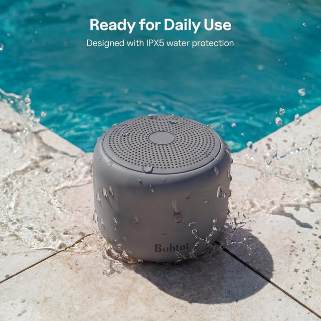 IPX7 Waterproof for 5.3 Portable Mini Wireless Speaker 1200mAh Battery 5W TWS Magnetic Attraction RGB for Outdoor Travel