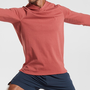 Oem Gym Hoody Ropa de hombre de alta calidad Algodón Spandex Pullover con capucha Sublimación personalizada Tight Sports Mens Hoodie Fabricante - Product Image 2