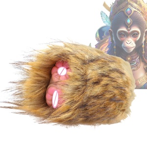 Masturbador Masculino GEEBA con Vagina de Peluche Marrón, Estimulador de Bolsillo para Hombres, Onahole Peludo, Juguetes Sexuales de Silicona, Vagina Realista - Product Image 1