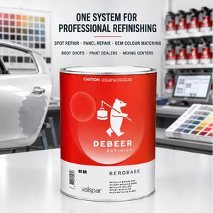 DeBeer BeroBase 500 MM500 OEM Basecoat para Mezcla de Colores, Sistema de Pintura Automotriz con Solvente - Product Image 5