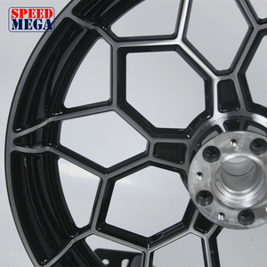 ล้อแม็กซ์อะลูมิเนียมฟอร์จ ขนาด 12-16 นิ้ว สำหรับรถมอเตอร์ไซค์แต่ง หลายก้าน สำหรับรถแข่งและรถสตรีทคาร์ รุ่น MCF70 250cc 450cc - Product Image 3