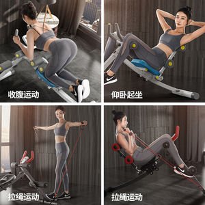 Equipo de fitness para músculos abdominales, máquina de ejercicios abdominales para el hogar, rodillo de ejercicios para vientre y cintura para mujeres - Product Image 5