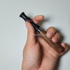 कस्टम पोर्टेबल धूम्रपान समाप्ति उपकरण ठोस लकड़ी के साथ ठोस लकड़ी धूम्रपान वैकल्पिक स्टिक - Product Image 2