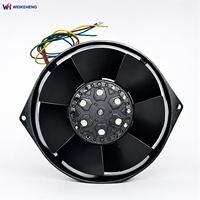 Ventilateur de refroidissement axial AC Bi-Sonic 5E-DVB-1 172x150x55mm, double tension 100-120V/200-230V, 4 fils, pour armoire industrielle, ventilateur 17255