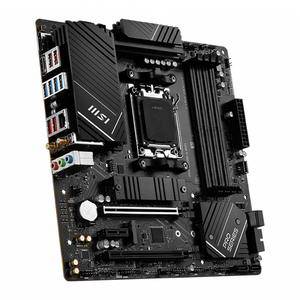 Motherboard Gaming <span class=keywords><strong>MSI</strong></span> PRO <span class=keywords><strong>B650M</strong></span>-A WIFI M-ATX Mendukung Prosesor Desktop AMD AM5 Socket Ryzen7000 Series - Product Image 4