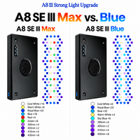 A8SE III avec driver Meanwell étanche 230W, lumière LED pour récif corallien marin à spectre complet WiFi pour aquarium de coraux LPS/SPS en eau salée