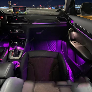 Pour <span class=keywords><strong>Audi</strong></span> <span class=keywords><strong>Q3</strong></span> TYP 8U LED lumière ambiante de voiture 12v lumières ambiantes intérieures symphonie avec des caractéristiques colorées éclairage ambiant automobile - Product Image 5