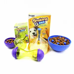 環境にやさしいプラスチックペットスナック食品漏れフィーダー犬と猫のおやつおもちゃ