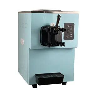 Venta al por mayor totalmente automática helado que hace la máquina-Mini máquina eléctrica para hacer helados doméstica, de alta calidad, totalmente automática