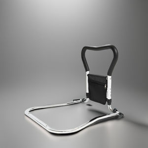 Garde-corps de lit d'hôpital pliable à texture de bois en acier inoxydable Vente en gros - Product Image 2