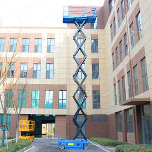 โต๊ะยกกรรไกรไฟฟ้า4ม. 6ม. 8ม. 10ม. 12ม. 14ม. ขนาดโต๊ะยกกรรไกรไฮดรอลิกสำหรับใช้ในบ้านสภาพใหม่ - Product Image 4