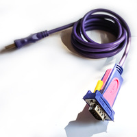 Cable Adaptador de Puerto Serie USB a RS232 DB9 de 6 Pies con Chipset FTDI Compatible con Windows 10 8 7 y Mac Linux