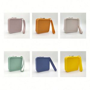 Porte-monnaie mini tendance, pochette carrée portable pour écouteurs, fermeture éclair étanche, petite bourse à monnaie en silicone durable pour les voyages - Product Image 6