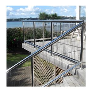 Fabricante Chino: <span class=keywords><strong>Barandilla</strong></span> <span class=keywords><strong>de</strong></span> Cable Tensado Vertical para Exteriores para Terrazas - Product Image 4