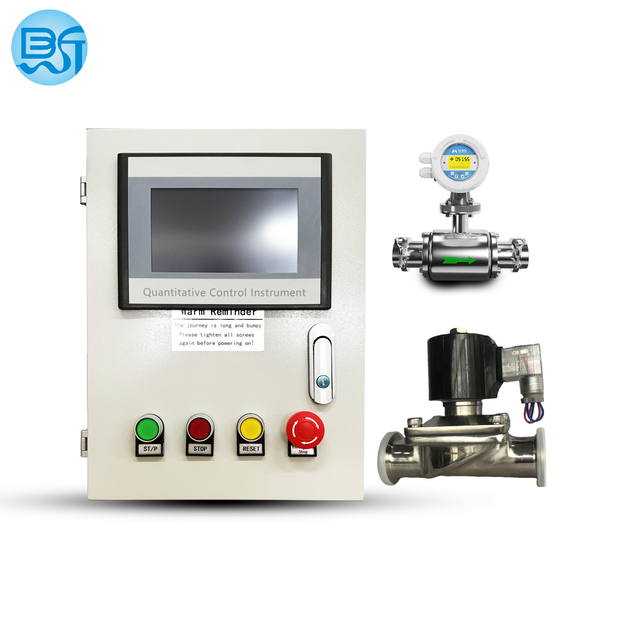 SUS316L Button Key Tank 4-20mA Oil Liquid Water Flow Meter Solenoid Valve Pump Control Customizable OEM Support for Gas Air