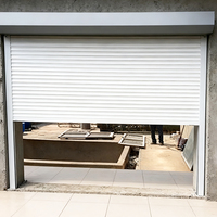 Puerta Espiral de Alta Velocidad de Aluminio con Ventana de Policarbonato Transparente para Almacenes, Construcción de Aleación de Aluminio, Superficie Acabada
