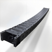Guide-câbles électrique entièrement fermé Yodel Fast Shipping 20x50mm, support de rail de câble, chaîne de traînage en plastique