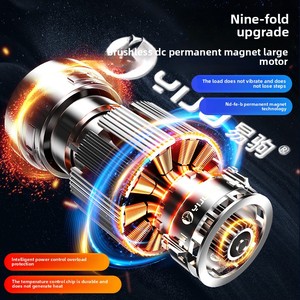 Bomba de Aire Portátil para Auto de Alta Potencia 1200W 12V OEM, Metálica, Doble Cilindro, 150PSI, de Emergencia BH-WZJ YC-LL 1200w - Product Image 4