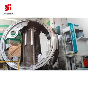 Servicio de torneado de torno vertical de mecanizado CNC grande de precisión OPENEX para piezas de cubo de energía eólica