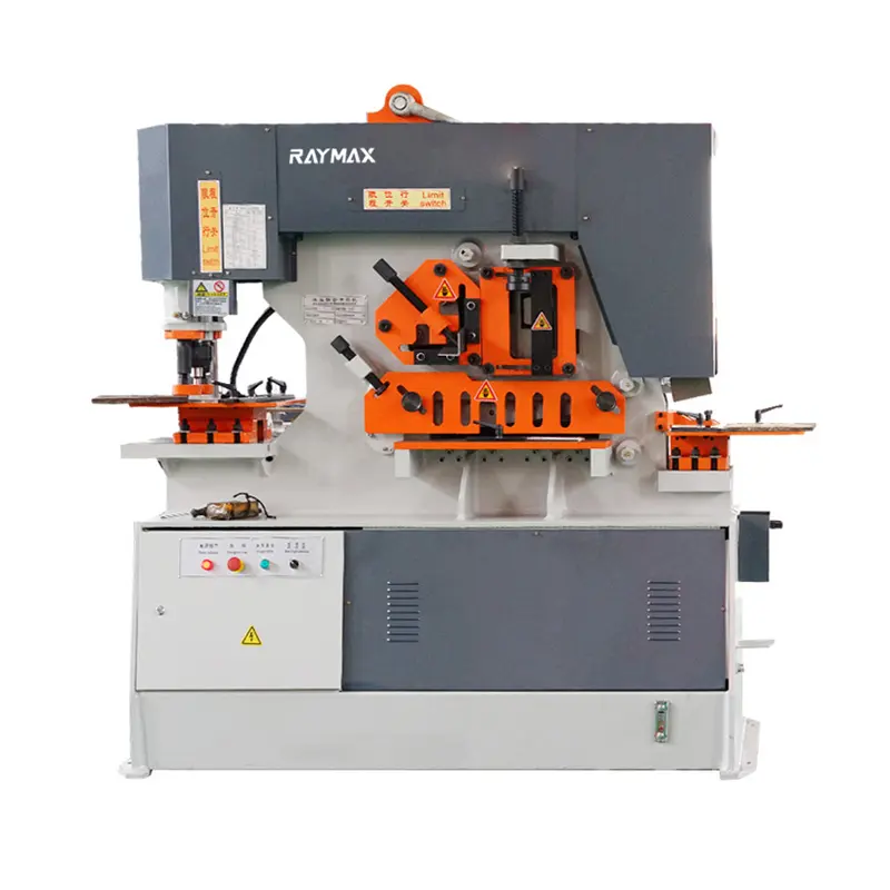 Q35Y factory stock Combined punching and shearing machine hydraulic iron worker punching and shearing machine